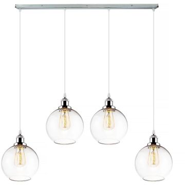 Altavola Design NEW YORK LOFT LA035/CL4_chrom Pakabinama lempa 4x40W/E27 IP20