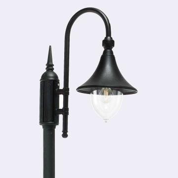 Norlys FIRENZE 810B Gatvės šviesos stulpas 1x9W/E27 IP54