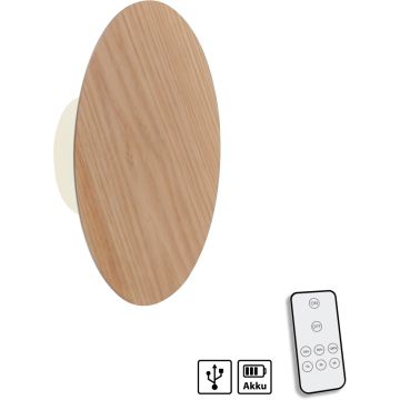 Paul Neuhaus AKKU-PUNTUA 8153-79 Sienos lempa 1x1,3W/LED 3000k 180lm ip20