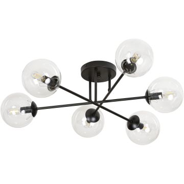 Emibig BRENDI 831/6B Stropo šviestuvas 6x3W/E14/T26 IP20