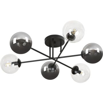 Emibig BRENDI 834/6B1 Stropo šviestuvas 6x3W/E14/T26 IP20