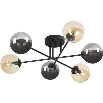 Emibig BRENDI 834/6B3 Stropo šviestuvas 6x3W/E14/T26 IP20