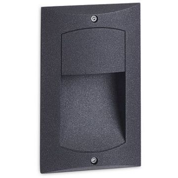 Novolux LARA 854A-L0104A-04 Lauko laiptų įmontuojama švieslentė 1x4W/LED 117LM IP65