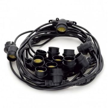 Novolux PORTOFINO 858A-G05X1B-02 Girlianda 12xE27 IP65