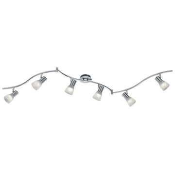 Trio LEVISTO 871010607 Taškinis šviestuvas 6x40w/e14 3000k 400lm ip20
