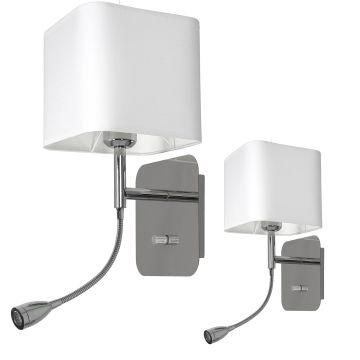 Milagro NAPOLI ML63600 Sienos lempa 1xE27+ 1W LED 4000K 90LM IP20