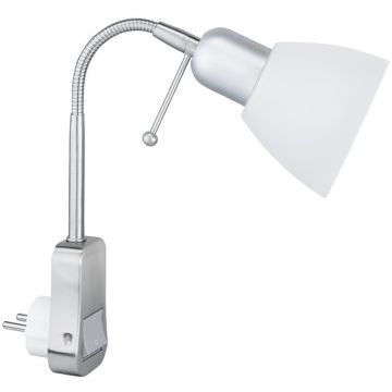 Trio LIGARA 8911211-07 Kištukinė sienos lempa 1x40w/e14 ip20
