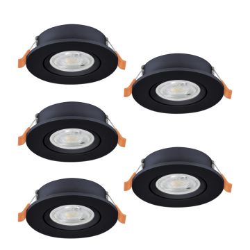 Eglo BARRANCO 902266 Įmontuojamas apšvietimas 5x4.5W/LED 2700K, 4000K, 6500K 5X450lm ip20
