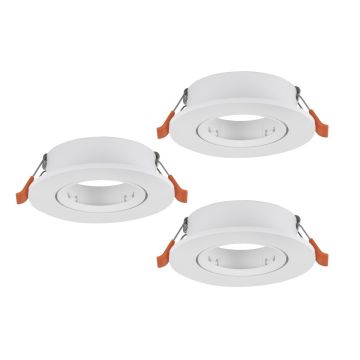 Eglo BARRANCO GU10 902225 Įmontuojamas apšvietimas 3x5W/GU10 ip20
