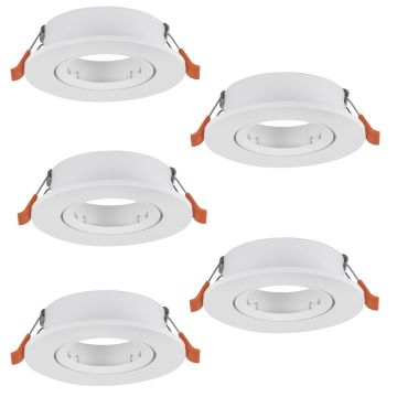 Eglo BARRANCO GU10 902226 Įmontuojamas apšvietimas 5x5W/GU10 ip20