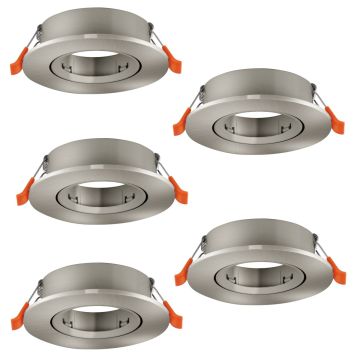 Eglo BARRANCO GU10 902233 Įmontuojamas apšvietimas 5x5W/GU10 ip20