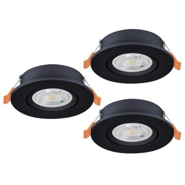 Eglo BARRANCO 902265 Įmontuojamas apšvietimas 3x4.5W/LED 2700K, 4000K, 6500K 3X450lm ip20
