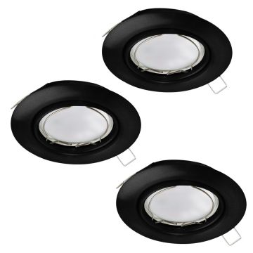 Eglo PENETO 900752 Įmontuojamas apšvietimas 3x4.6W/GU10|LED IP20