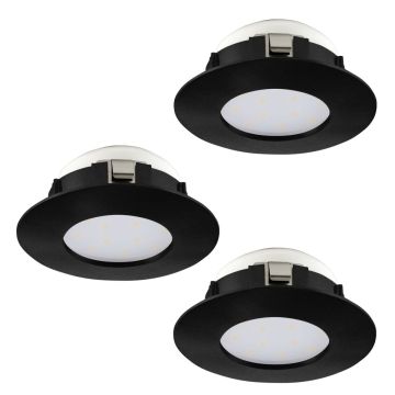 Eglo PINEDA 900744 Įmontuojamas apšvietimas 3x4.9W/LED 3000K 1080LM ip20_ip44