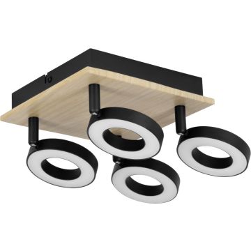 Eglo RIELVES 901205 Taškinis šviestuvas 4x4.2w/led 3000k ip20 2000lm