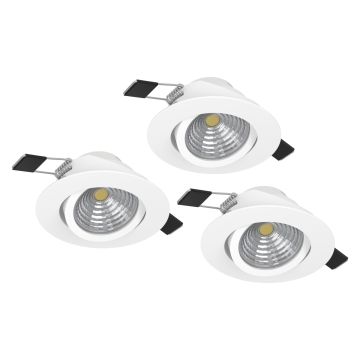 Eglo SALICETO 900745 Įmontuojamas apšvietimas 3x6W/LED 2700K 1350lm IP20
