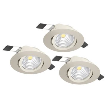 Eglo SALICETO 902282 Įmontuojamas apšvietimas 3x6W/LED 4000K 3X580lm ip20