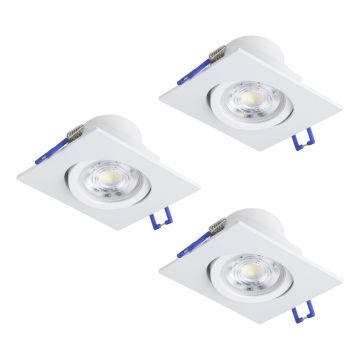 Eglo SALICETO 902283 Įmontuojamas apšvietimas 3x4.8W/LED 2700K 3X450lm ip20
