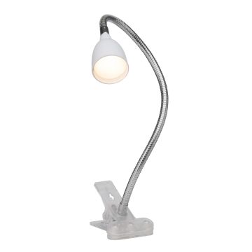 Brilliant ANTHONY G92936/05 Darbo stalo lemputė su spaustuku 1x3W/LED 3000K 250LM IP20