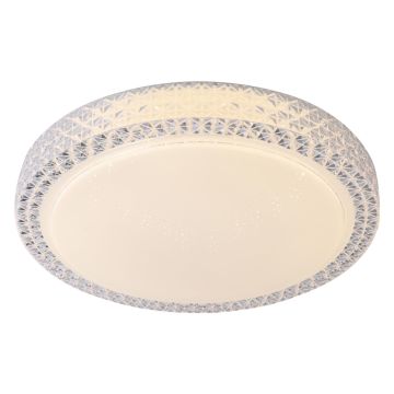 Brilliant BADRIA G97017/75 Lubų šviestuvas 1x60W/LED 7000LM IP20