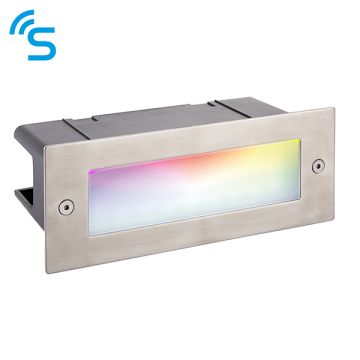 Endon SMART SEINA 91962 Lauko laiptų įmontuojama švieslentė 3.5W/SMD 5050 RGB IP44