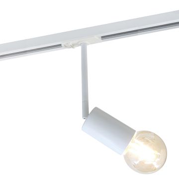 Italux MARVI TR JAZZ 913903-1-LNG-WH Geležinkelio švieslentė 1x40W/E27 IP20