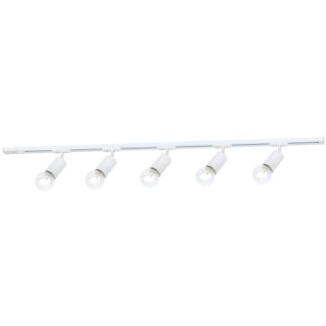 Italux MARVI TR DOLORES 922521-5-WH-SET Geležinkelio švieslentė 5x40W/E27 IP20