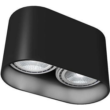 Nowodvorski OVAL 9240 Lubų šviestuvas 2x75W/GU10 ES111 IP20