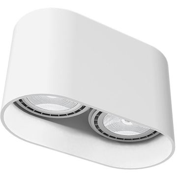 Nowodvorski OVAL 9241 Lubų šviestuvas 2x75W/GU10 ES111 IP20
