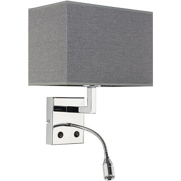 Nowodvorski HOTEL LED 9302 Sienos lempa 1x60W; 1x2,2W/E27/LED 4000K IP20