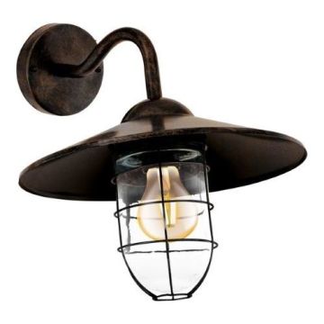 Eglo MELGOA 94863 Sienos lempa 1x60W/E27 IP44