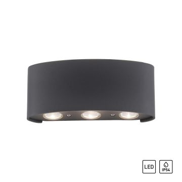Paul Neuhaus CARLO 9488-13 Sienos lempa 6x0,8W/LED 3000K 510LM IP54