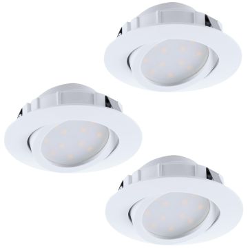 Eglo PINEDA 95851 Įmontuojamas apšvietimas 3x6W/LED 500LM