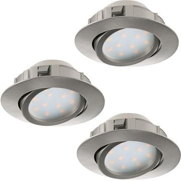 Eglo PINEDA 95853 Įmontuojamas apšvietimas 3x6W/LED 500LM