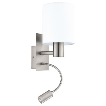 Eglo PASTERI 96477 Sienos lempa 1x40W/E27 + 1X3,5W/LED 380LM