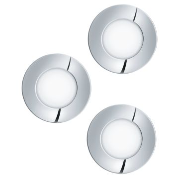 Eglo FUEVA 98635 Įmontuojamas apšvietimas 3x2.8W/LED 3000K 1050lm IP20/IP44