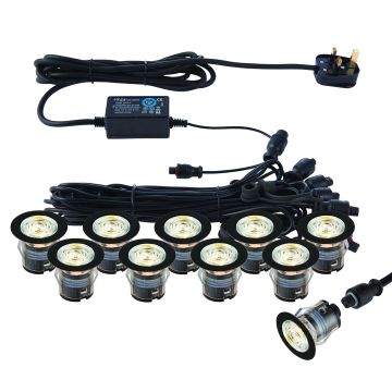Endon IKONPRO 99765 Sodo apšvietimas 10x0.75W/SMD 4014 3000K|4000K IP67
