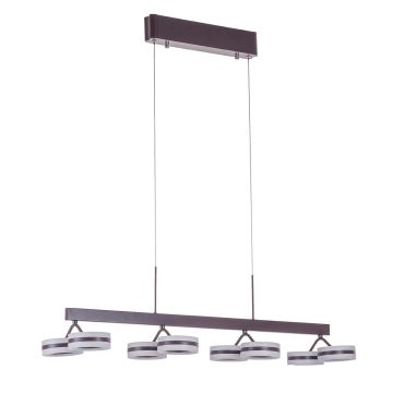 Italux METIS AD16002-8A COFFEE Pakabinama lempa 8x4,8W/LED IP20