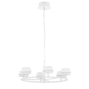 Italux MIRANDA AD16004-6A WH Švieslentė 6x6,24W/LED IP20
