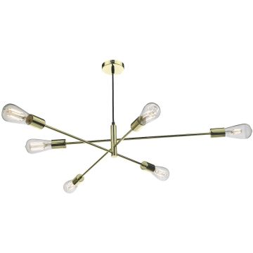 Dar Lighting ALANA ALA0635 Pakabinama lempa 6x60W/E27 IP20
