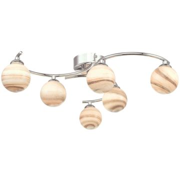 Dar Lighting ATIYA ATI6450-07 Stropo šviestuvas 6x40W/G9