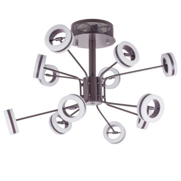 Italux METIS AX16002-12A COFFEE Stropo šviestuvas 12x4,8W/LED IP20
