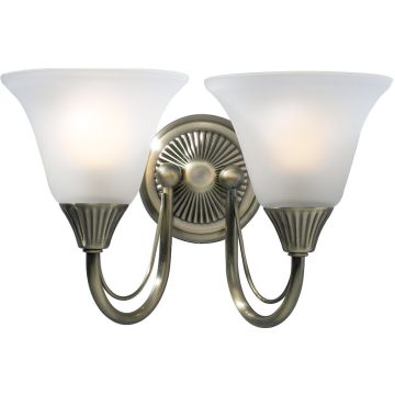 Dar Lighting BOSTON BOS09 Sienos lempa 2x60W/E14