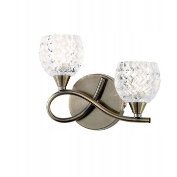 Endon BOYER BOYER-2WBAB-L Sienos lempa 2x33W/G9 IP20