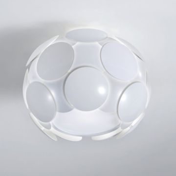Italux SANTINA WHITE C0317-01S-T5E0 Lubų šviestuvas 1x26W/E27