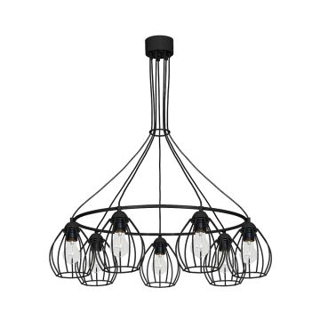 Milagro DON BLACK MLP752 Švieslentė 7x60W/E27