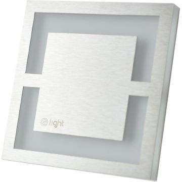 Eko-Light QUADRO EKS0414 Lauko laiptų įmontuojama švieslentė 1x0,6W/LED 4000K 14LM IP20