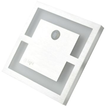 Eko-Light QUADRO EKS1497 Lauko laiptų įmontuojama švieslentė 1x0,6W/LED 4000K 14LM IP20