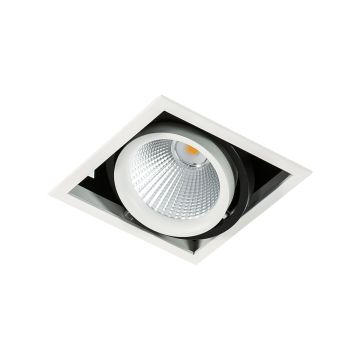 Italux VERTICO GL7108-1/18W 4000K WH+BL Įmontuojamas apšvietimas 1x18W/LED 1550LM IP20