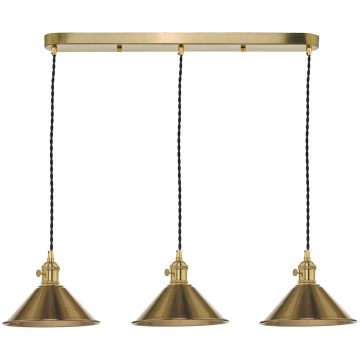 Dar Lighting HADANO HAD3640-01 Pakabinama lempa 3x40W/E14